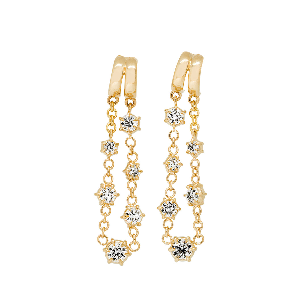 Constellation Double Huggie Earring