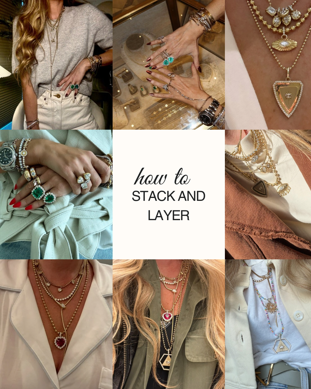 The Ultimate Guide to Layering and Stacking Diamonds