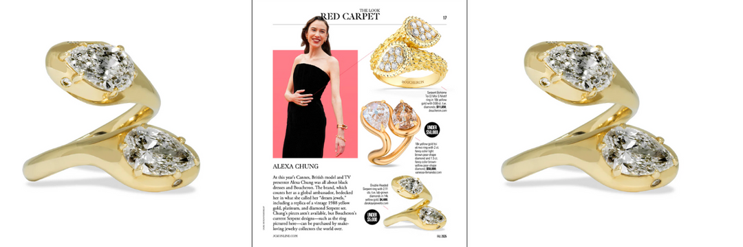 As Seen in JCK Magazine: The Double-Headed Serpent Ring