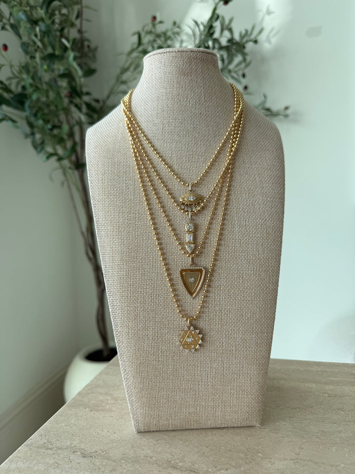 18K Gold Filled 3mm Ball Chain