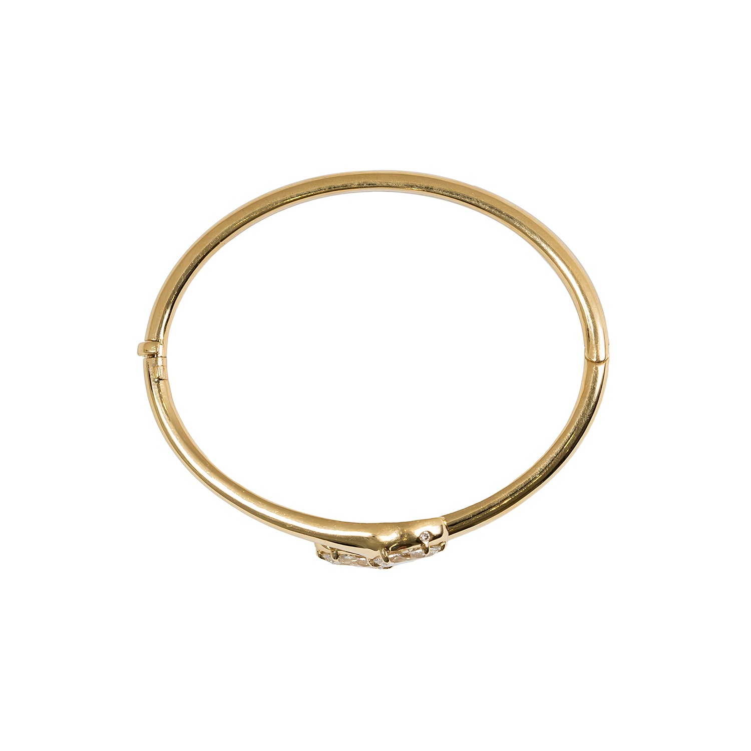 Double Head Serpent Hinge Bangle – Dara Kaye Jewelry