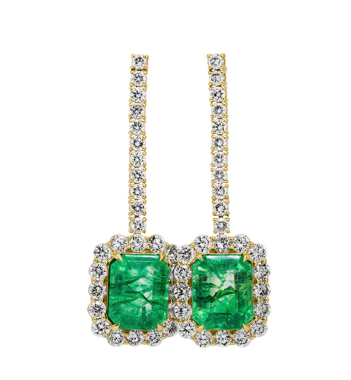 Royale Emerald Gala Earrings