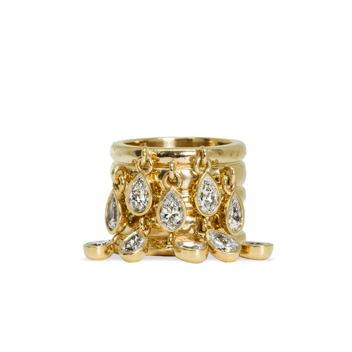 Candy Drop Drip Multi-band Ring