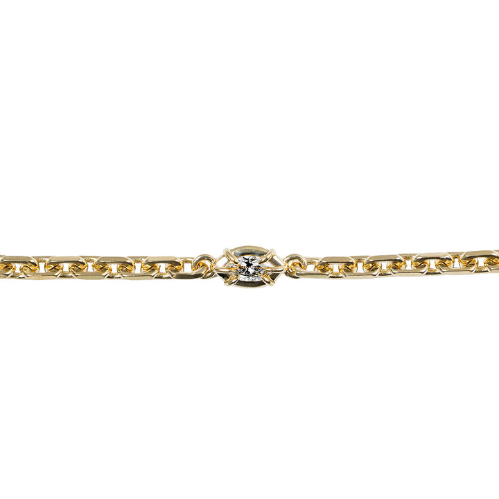 Architectura Marquise Solitaire Chain Bracelet