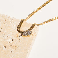 Mega East West Trillion Necklace