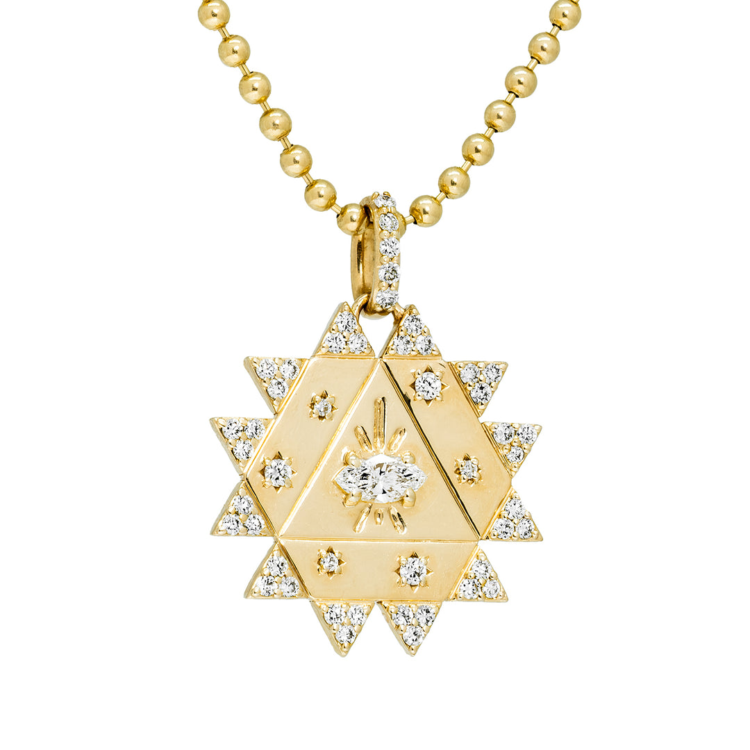 Mini Transformation Sun Pendant