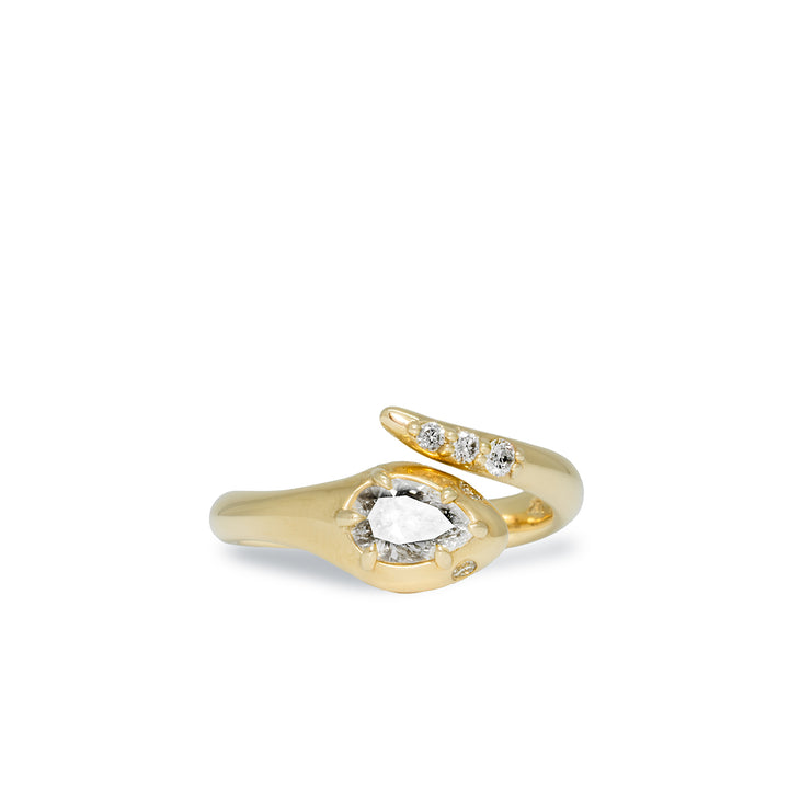 Serpent Open Band Ring