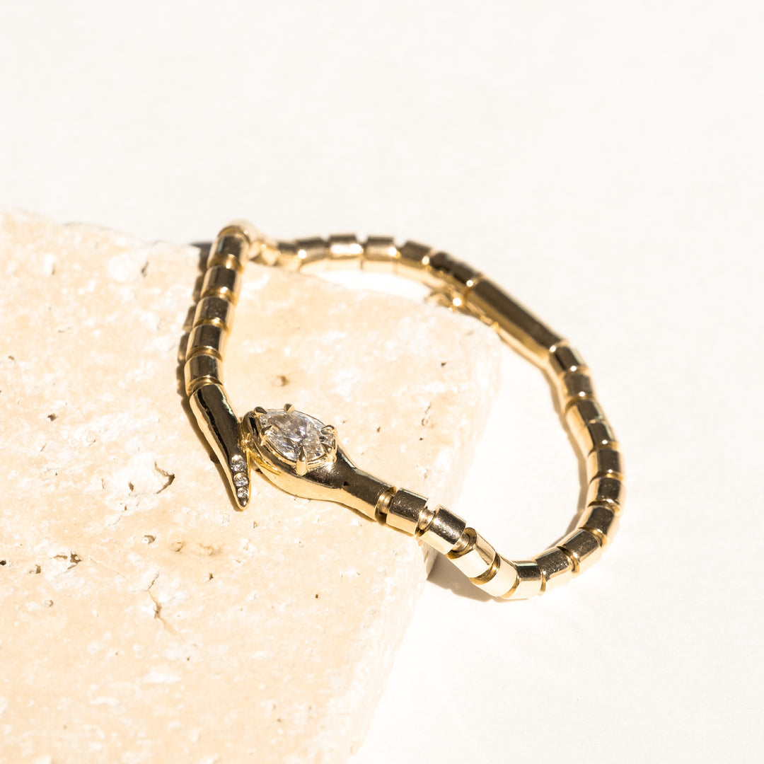 Serpent Scale Articulated Bracelet
