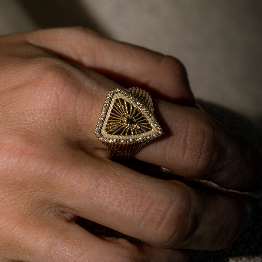 Zodiac Shield Ring