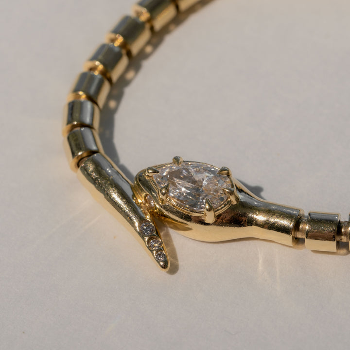 Serpent Scale Articulated Bracelet