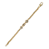 Architectura Triple Stone Chain Bracelet