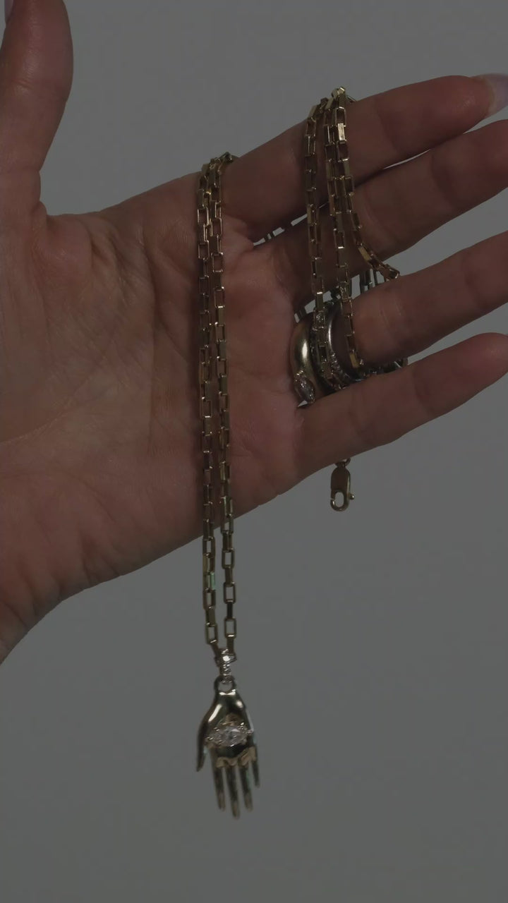 Talismanic Hand of Protection Amulet Charm