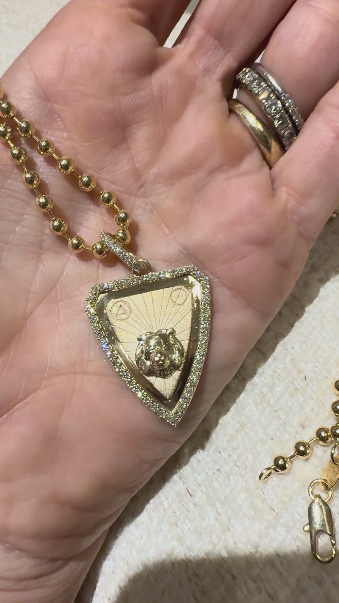 Zodiac Shield Pendant