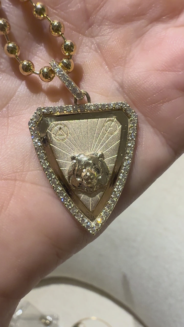 Zodiac Shield Pendant