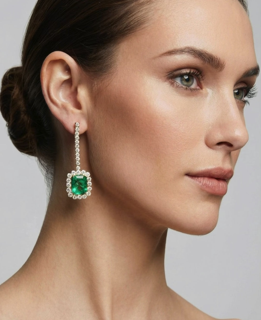 Royale Emerald Gala Earrings