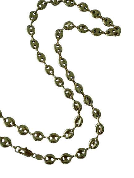 18K Gold Filled Puffy Nautical Chain